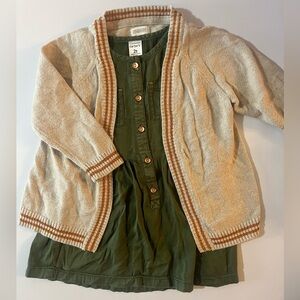 cardigan + dress outfit bundle